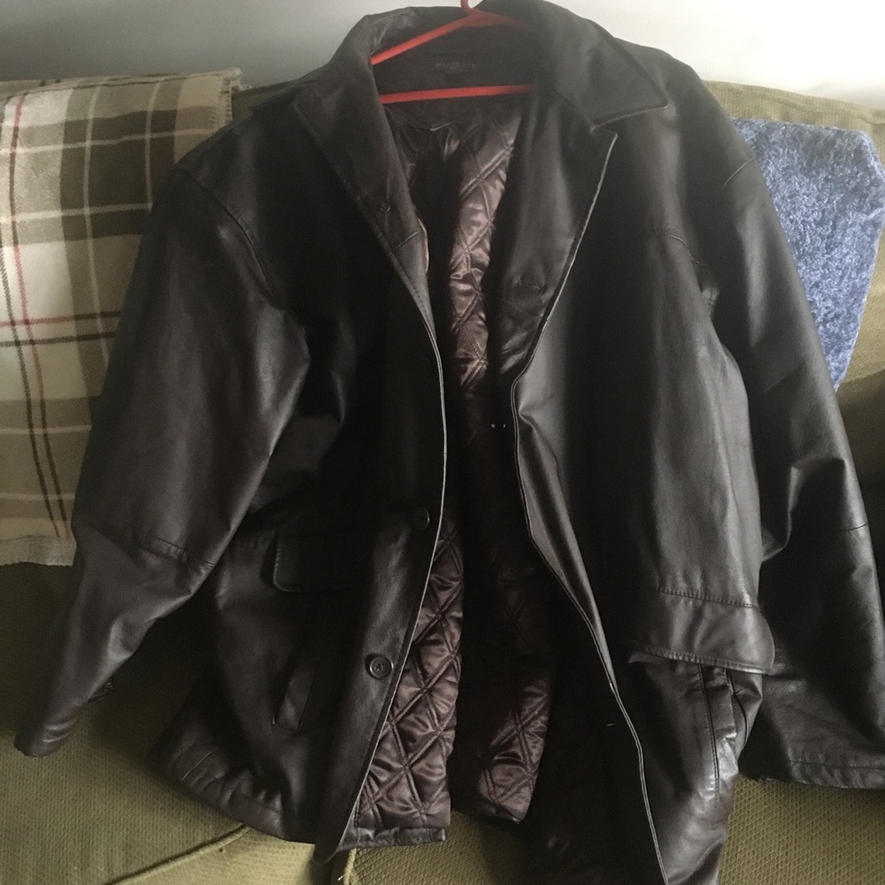 Leather jacket